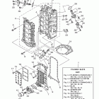 LF350XCB/LF350UCB Цилиндр и картер 1
