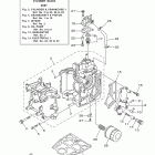 F20LPA/F20LEA/F20SEHA/F20SEA/F20LPHA/F20LMHA/F20LEHA/F20SMHA Цилиндр и картер 1