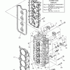 LF200XB Цилиндр и картер 2