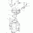 F225XCA Корпус дроселя в сборе