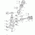 F200XA Коленчатый вал и Поршень