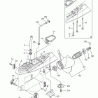 LF350XCB/LF350UCB Lower casing drive 4