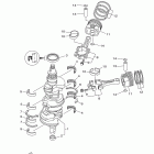 F200XA Коленчатый вал и Поршень