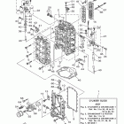 F200XA Цилиндр и картер 1