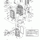 LF250TXR/LF250TUR Цилиндр и картер 1