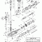 LF250TXR/LF250TUR Lower casing drive 3