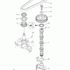 F70LA Масляный насос