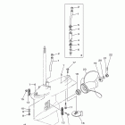 F150TLR/F150TJR/F150TXR Корпус редуктора 2