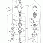 LF250TXR/LF250TUR Стартер