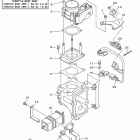 LF250TXR/LF250TUR Корпус дроселя в сборе