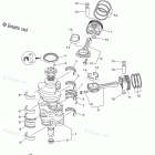 F250NCA Crankshaft Piston