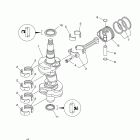 F30LA/F30LEHA Коленчатый вал и Поршень