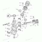 LF200TXR CRANKSHAFT PISTON 1001946-