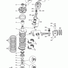 VZ150TLR Коленчатый вал и Поршень