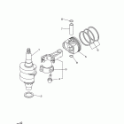 F2.5MSH Коленчатый вал и Поршень