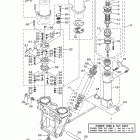 LF250TUR/LF250TXR Цилиндр гидроподъема 1