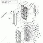 F150TXR Cylinder Crankcase 2