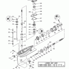 F60TLR/F60TJR Корпус редуктора 1