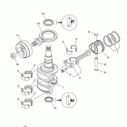T25LA Коленчатый вал и Поршень