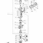25ELH/25MLH/25MSH/25ELR/25ESH Коленчатый вал и Поршень