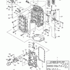 F225TLR Цилиндр и картер 1