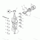 LF150TXR Crankshaft Piston