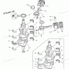 F225TXR CRANKSHAFT PISTON -1033175
