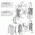F225TLR Цилиндр и картер 2
