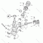 LF225TXR CRANKSHAFT PISTON 1009595-