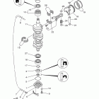90TLR Коленчатый вал и Поршень