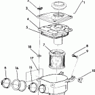 W917221 TRAIL BLAZER Air box assembly  trail blazer