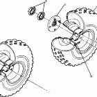 W918627 BIG BOSS 4X6 Middle wheel assembly big boss 4x6