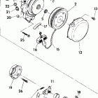 W917539 TRAIL BOSS 350L 2X4 Recoil starter assembly 350 2x4