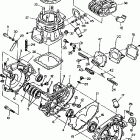 W918139 TRAIL BOSS 350L 4X4 Crankcase and cylinder  350 4x4