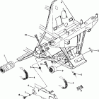 W918139 TRAIL BOSS 350L 4X4 Front drive assembly 350 4x4