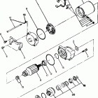 W917527 TRAIL BOSS 2X4 Starting motor assembly  250 2x4