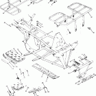 W917527 TRAIL BOSS 2X4 Frame assembly with racks 250 2x4