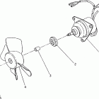 W918127 TRAIL BOSS 4X4 Fan motor 250 4x4