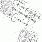 W918139 TRAIL BOSS 350L 4X4 Gearcase assembly 4x4