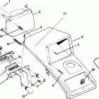 W917539 TRAIL BOSS 350L 2X4 Headlight assembly 350 2x4