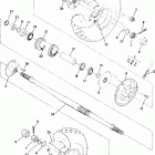 W917221 TRAIL BLAZER Rear wheel drive assembly trail blazer