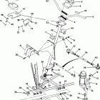W917539 TRAIL BOSS 350L 2X4 Steering assembly 350 2x4