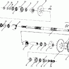 W918627 BIG BOSS 4X6 Middle drive assembly big  boss 4x6