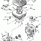 W918527 TRAIL BOSS 250 Crankcase and cylinder  trail boss