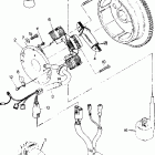 W917527 TRAIL BOSS 2X4 Magneto assembly 250 2x4