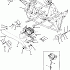 W917527 TRAIL BOSS 2X4 Engine and muffler mounting 250 2x4