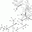 W918139 TRAIL BOSS 350L 4X4 Shift linkage assembly  350 4x4