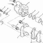 W918627 BIG BOSS 4X6 Middle axle brake assembly  big boss 4x6