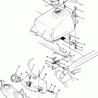 W917539 TRAIL BOSS 350L 2X4 Fuel tank assembly 350 2x4
