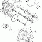 W918127 TRAIL BOSS 4X4 Gearcase assembly 250 4x4